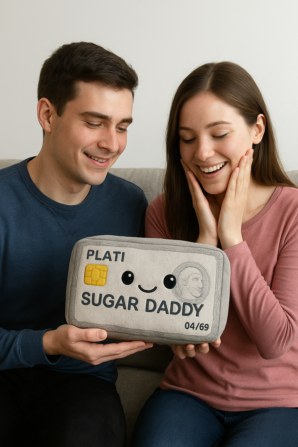 PLATI - La peluche Carte Bancaire XXL