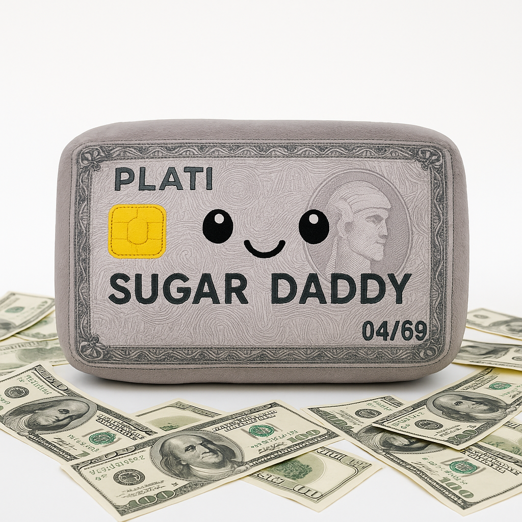 PLATI - La peluche Carte Bancaire XXL