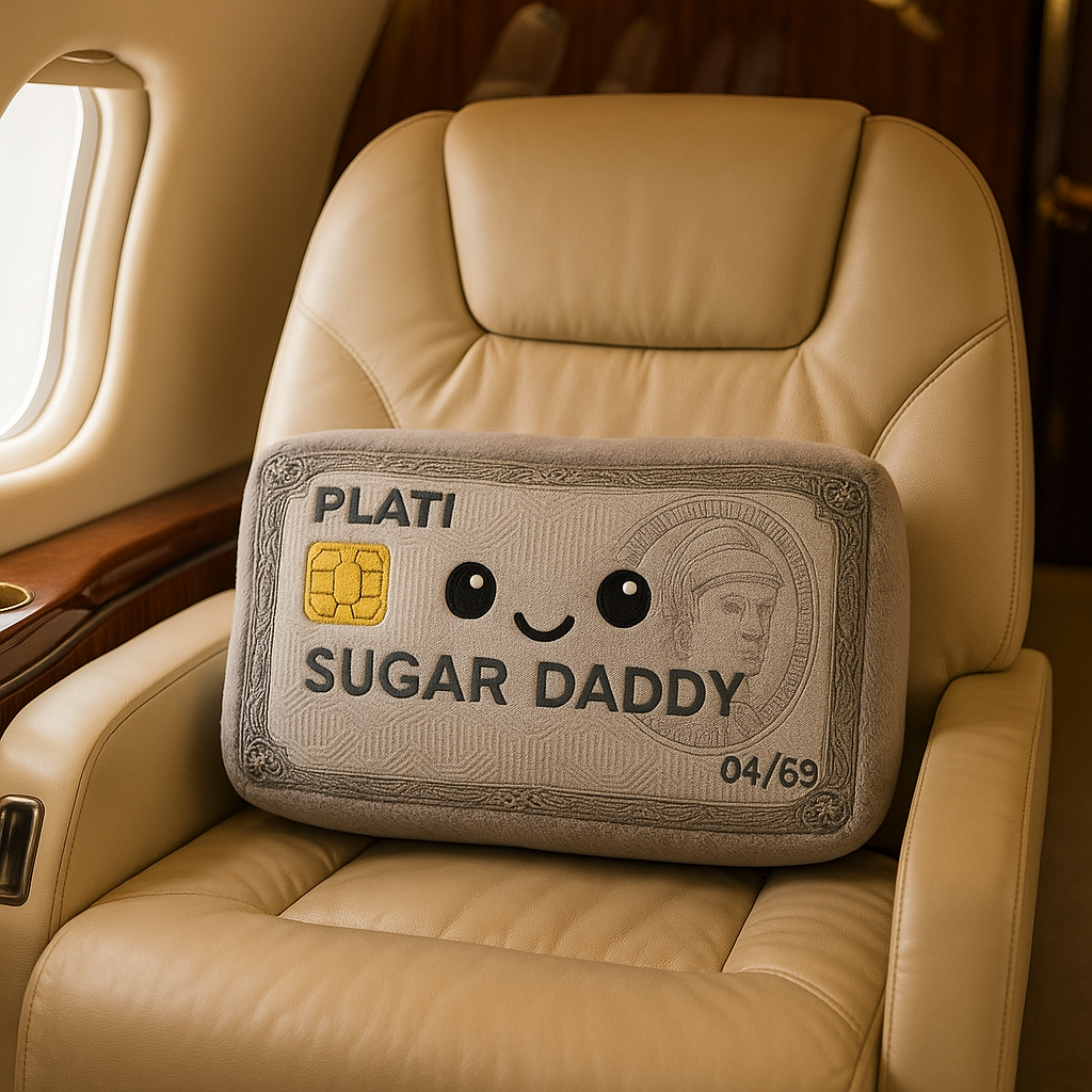 PLATI - La peluche Carte Bancaire XXL